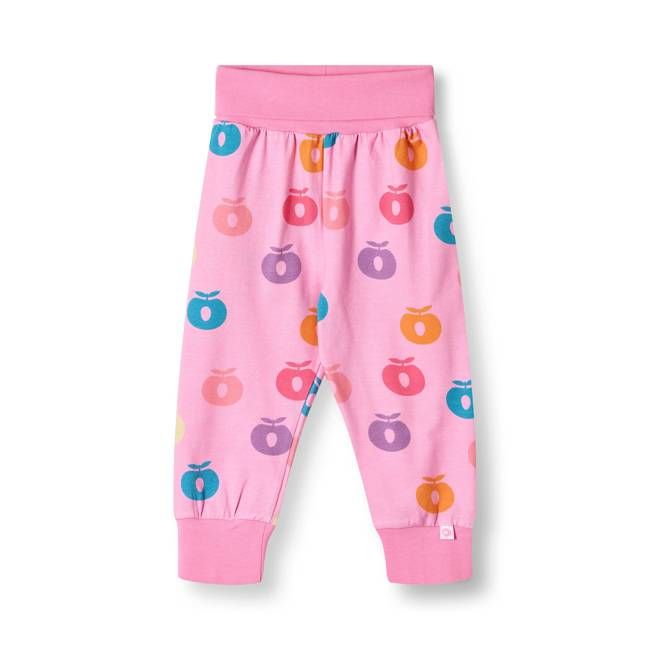 Ulm pants for baby with apples