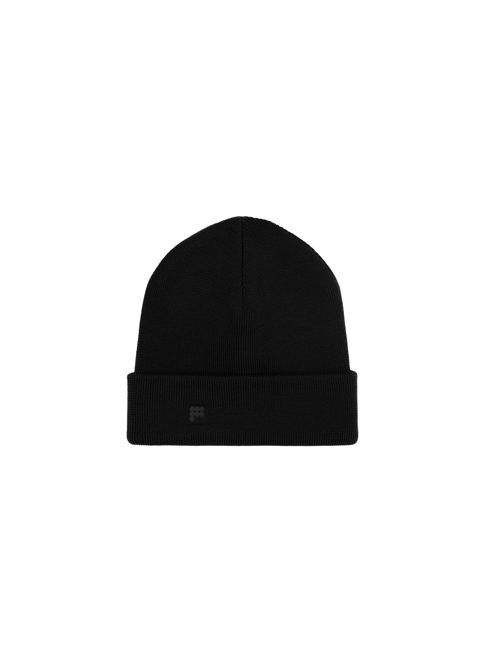 Archive Regenerative Merino Wool Beanie—black