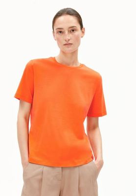 LUALAA T-SHIRT | Sonnenuntergangsorange