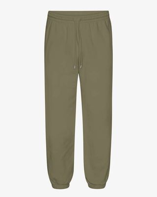 Organic Relaxed Sweatpants - Dusty Olive
