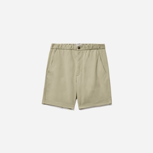 The Pull-On Performance Chino Short | Khaki