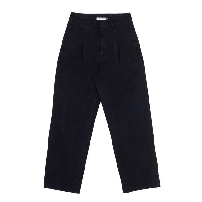 Big Pleats - Black Indigo