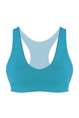 Recycling Bikini-Top Ijoris petrol (blau) -