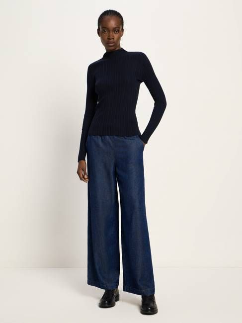 Rippenpullover (GOTS)