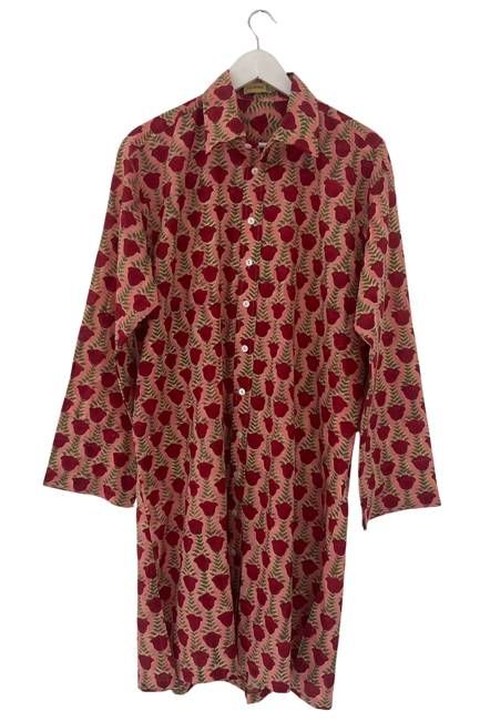Cotton Blockprint Shirt Dress No. 111