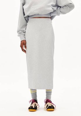 PATINAA SKIRT | silver melange