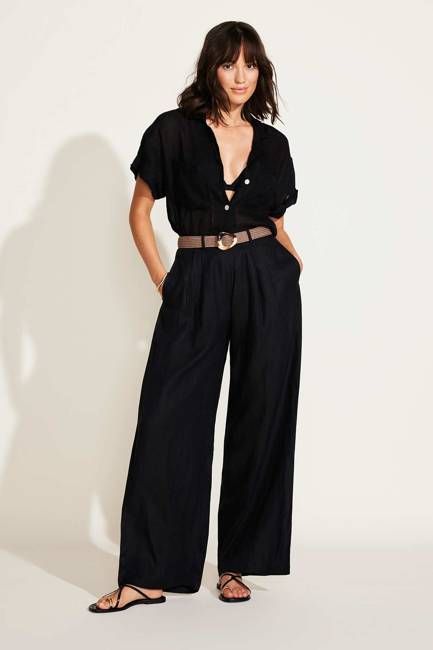 Getaway Set - Black EcoLinen