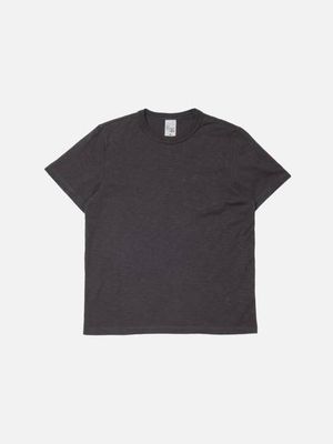Roy Heavy Slub Antracite regular fit tee | Nudie Jeans