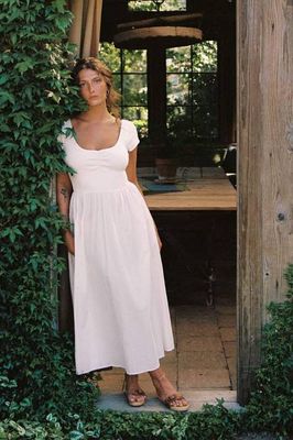 The Monica Dress | Petal Pink