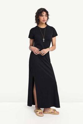 Coast Shirt Dress - Black Cotton Jersey