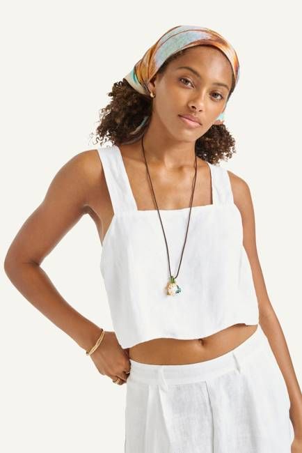 Samara Head Scarf - Malachite Butterfly Cotton Cupro