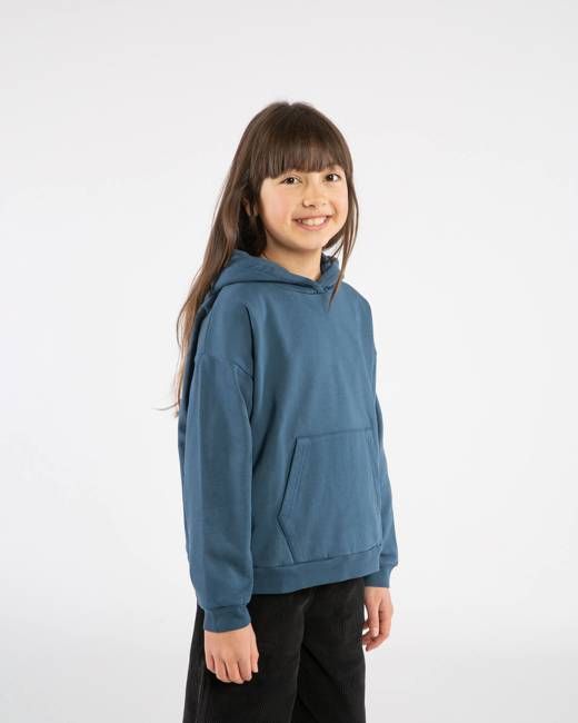 Sweathoodie sail blue