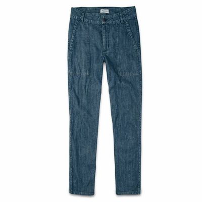 The Cavallo Pant in Corded Denim