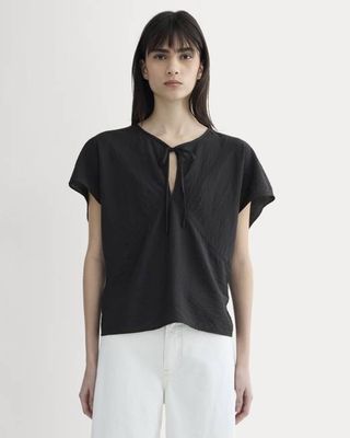 The Keyhole Top | Black