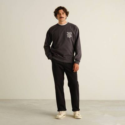 DEDICATED - Chino Pants Hudiksvall Black