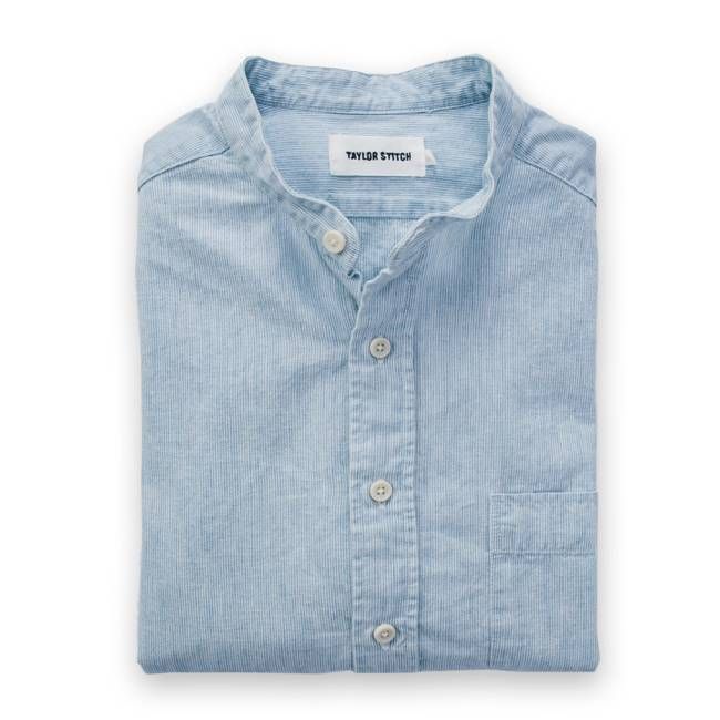 The Bandit in Navy Japanese Micro Stripe