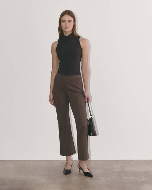 The Dream Kick Flare Pant | Earth Brown