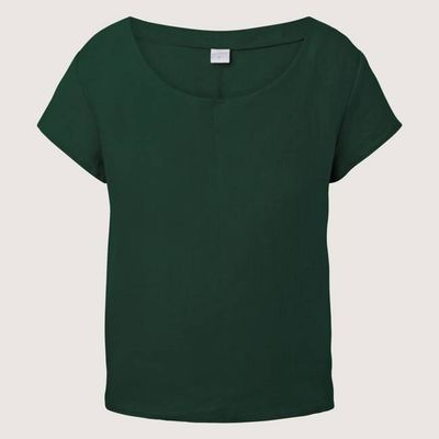 Sommer-Shirt Coube aus Hanf smaragd (grün)