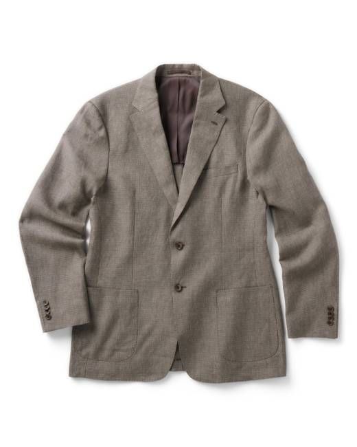 The Stevens Sportcoat in Morel Micro Check