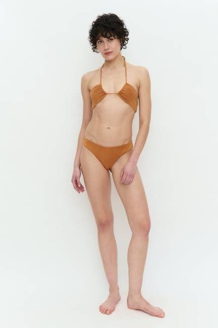 Culotte taille basse Curcuma