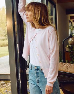 The Fine Cardigan - Blush