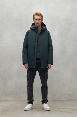 DARK GREEN PARKO COAT
