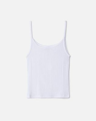 Hanes Varigated Jolie Tank - Optic White