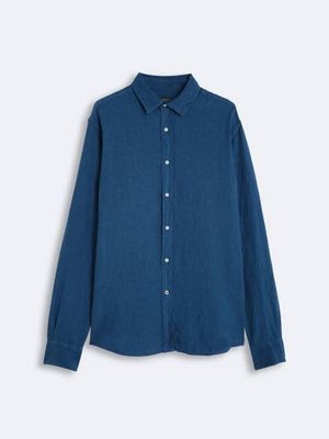 Leinenhemd Nuve Saphir
