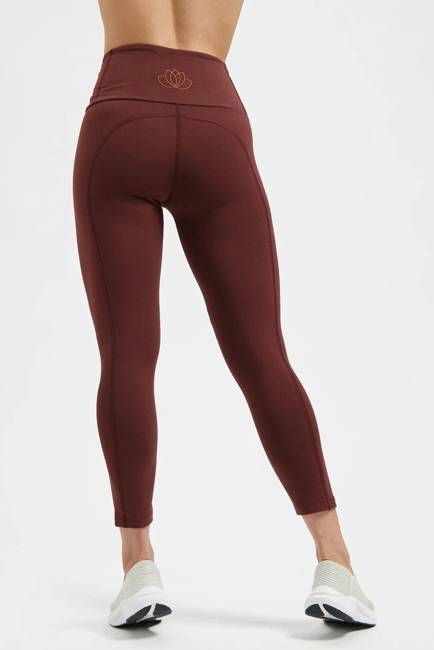 Surya 7/8 Yoga Leggings - Marron