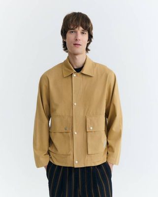 Callum camel oversize jacket