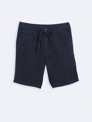Linen Shorts Ilha Navy