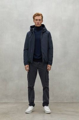 NAVY BLUE CARTES JACKET