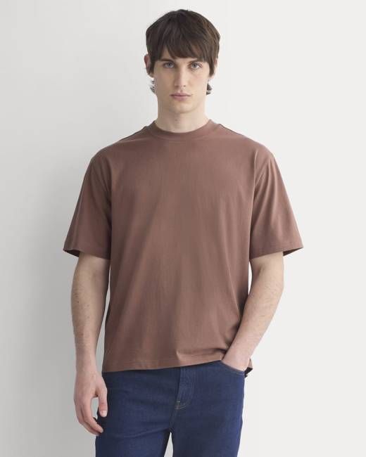Archive Cotton Relaxed-Fit Crew | Mocha
