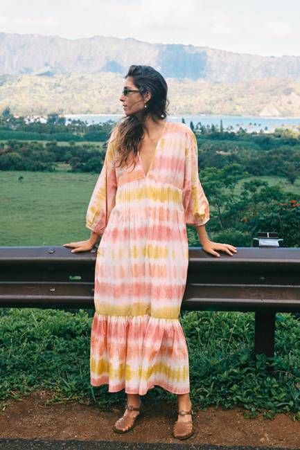 The Antonia Dress | Golden Sunset