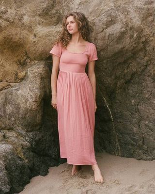 The Scarlet Dress Petites | Santa Fe Pink