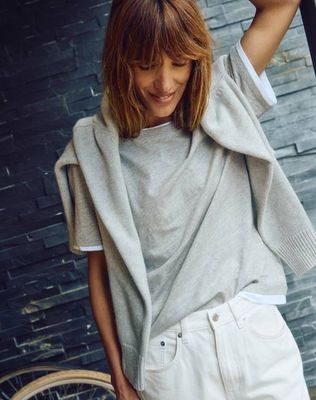 The LAYERED Tee//Short - Grau