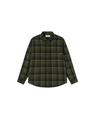 Green checks Hans shirt