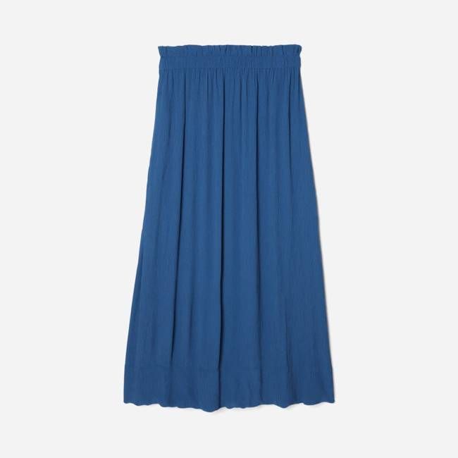 The Naia™ Ripple Skirt | Deep Blue