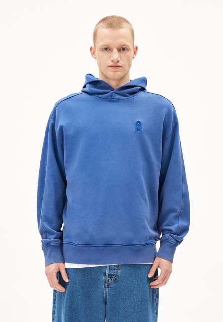 EMAAL HOODIE GMT DYE | dynamo blue washed