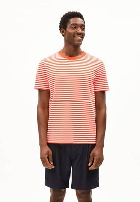 MAARKOS STRIPES| sunset orange-light oatmilk
