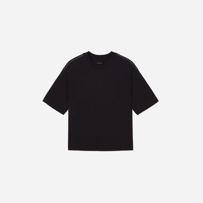 The Premium Weight Relaxed Tee | Black