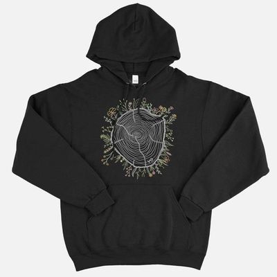 Tree Rings Hoodie (Unisex)