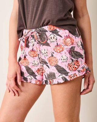 Sleepy Hollow - Ruffle Shorts - Nevermore Pink