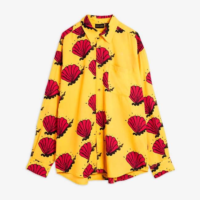 Shell woven adult shirt