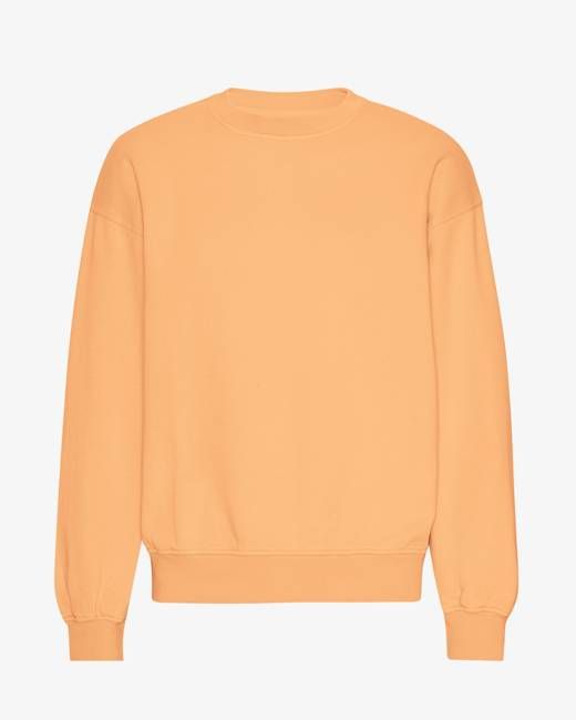 Organic Oversized Crew - Sandstone Orange