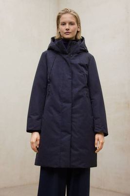 DEEP NAVY GLAMOUR COAT