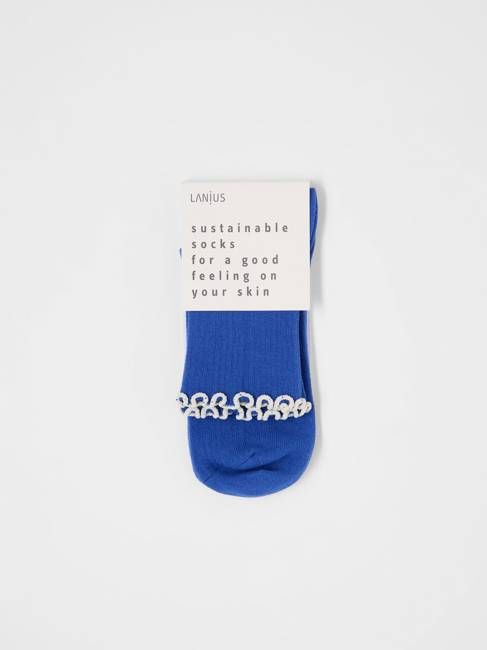 Socks with ruffles (GOTS)