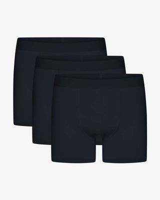 Organic Boxer Briefs 3 Pack - Navy Blue