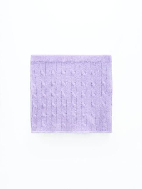 Braided Mohair Knit Skirt
