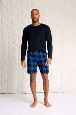 Lounge Set: Long Sleeve Shirt + Lounge Short